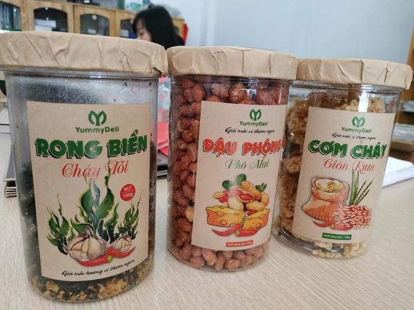 Nhãn dán hũ nhựa giấy kraf