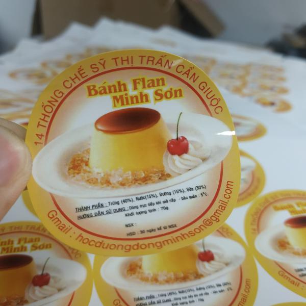Tem bánh flan
