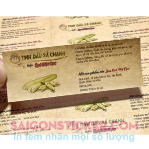 TINH DẦU SẢ CHANH