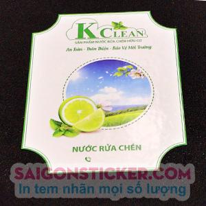 NƯỚC RỬA CHÉN