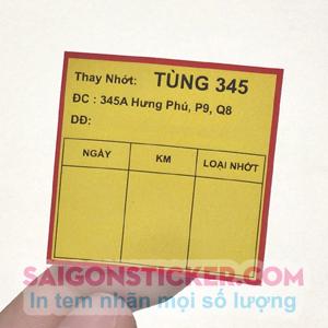 THAY NHỚT TÙNG 345