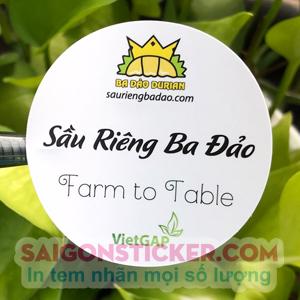 SẦU RIÊNG BA ĐẢO