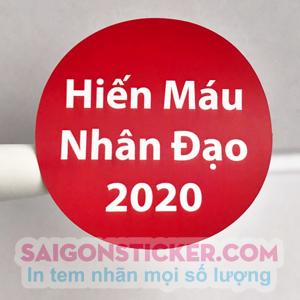 HIẾN MÁU NHÂN ĐẠO 2020