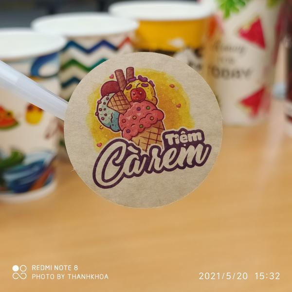 Tem thực phẩm cao cấp